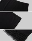 IAMXIAA Layered Tulle Ruffle Hem Low Rise Bodycon Midi Skirt