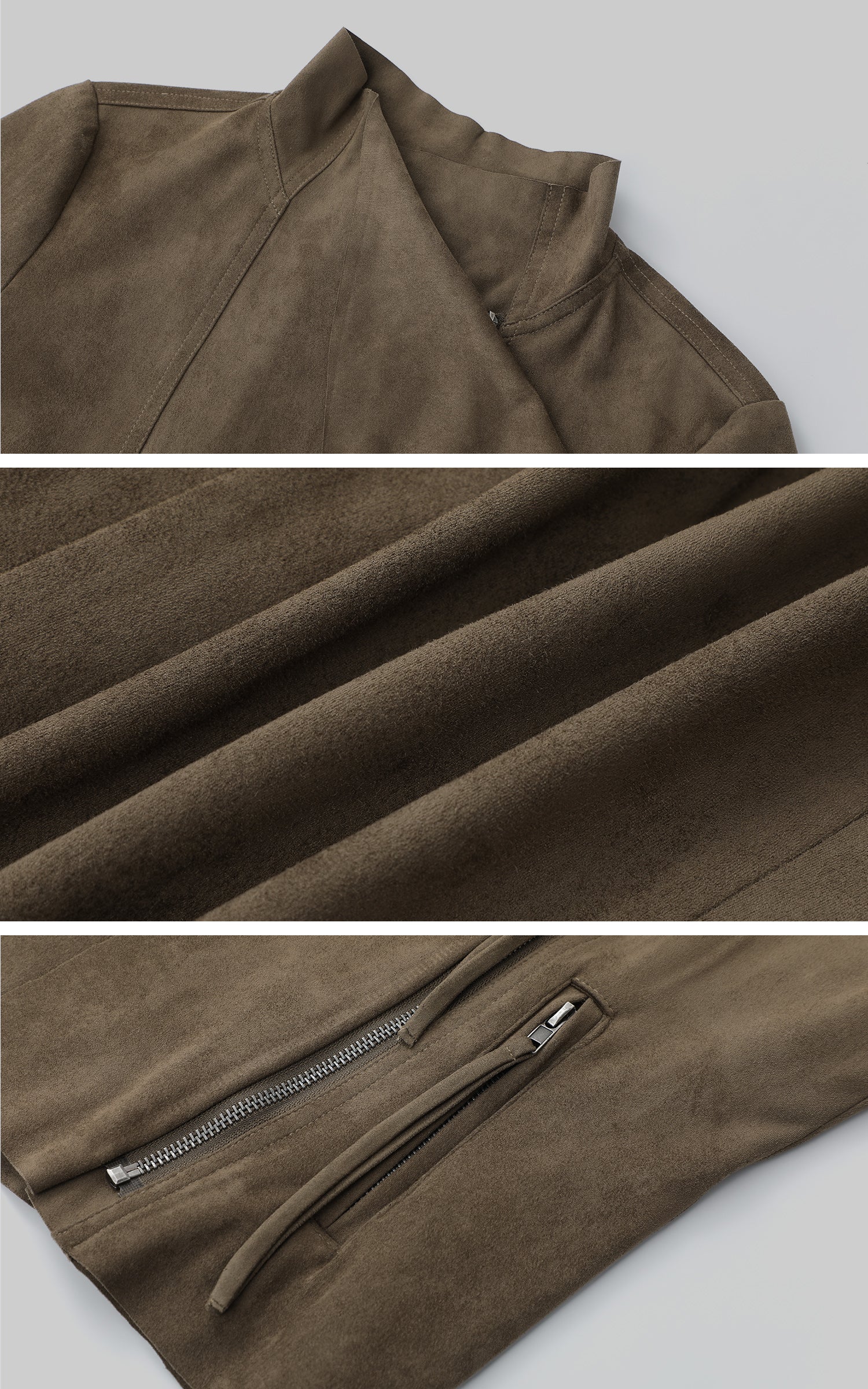 IAMXIAA Cropped Moto Jacket with Asymmetric Zip