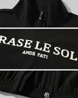 Rase le sol 해체주의 경량 스트링 스커트와 루즈핏 카라 자켓 세트
