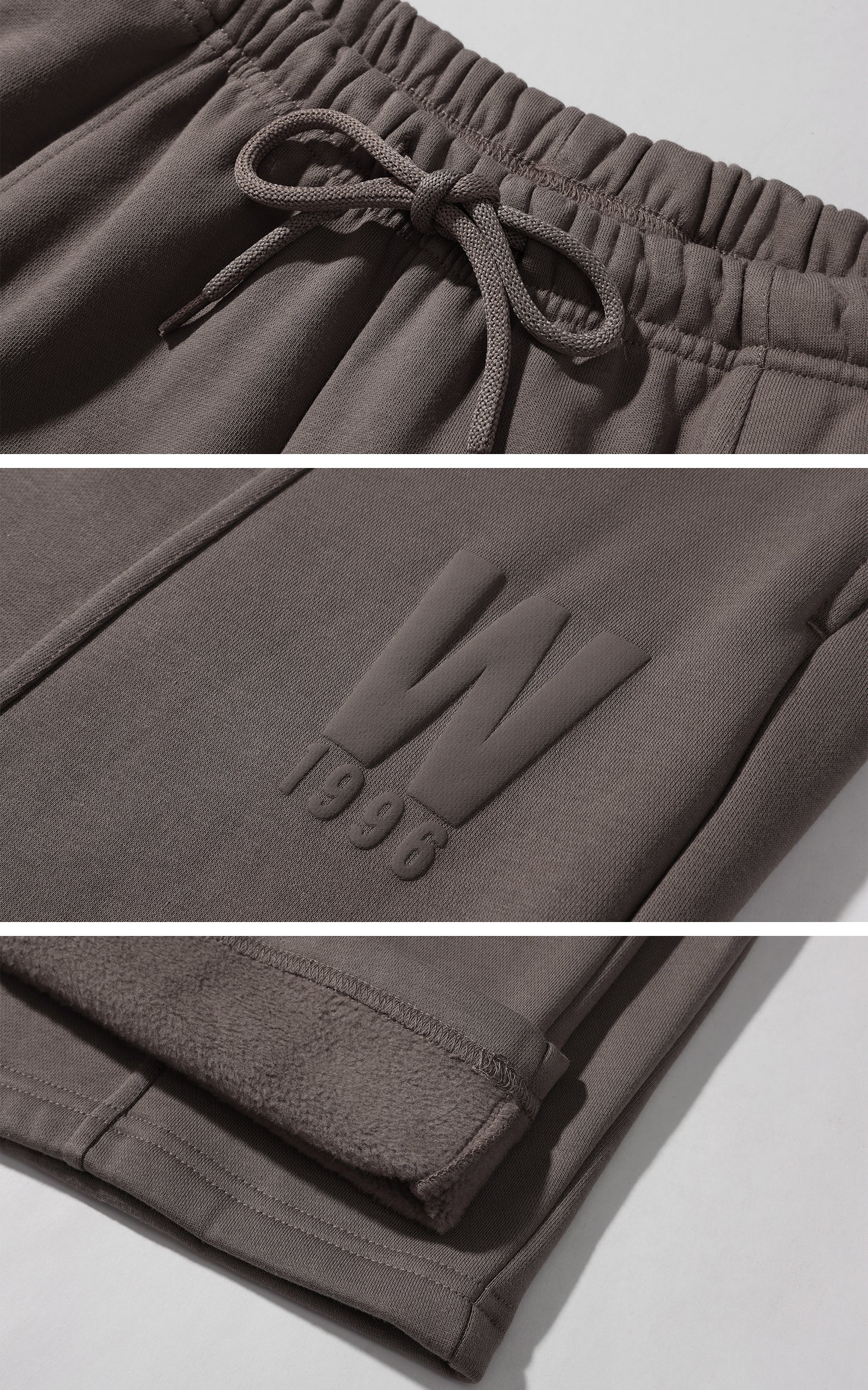 WARDEN EDGE Fleece Lined Relaxed Fit Straight Sweatpants