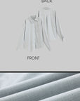 WARDEN EDGE Oversized Shirt Jacket + Layered Shorts Set - PINKPARKS