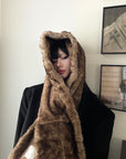 0122stepll Faux Fur Scarf