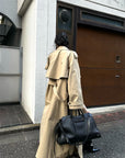 0122stepll Oversized Trench Coat
