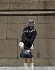 WARDEN EDGE Oversized Hoodie with Ribbon Details - PINKPARKS
