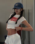 WARDEN EDGE White Bloom Shorts