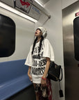 WARDEN EDGE Oversized Graphic Tee - PINKPARKS
