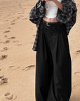 WARDEN EDGE Oversized Plaid Shirt Jacket - PINKPARKS