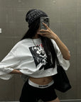 WARDEN EDGE Mini-short ajusté à taille contrastante pour superpositions streetwear