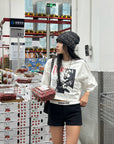 WARDEN EDGE Mini-short ajusté à taille contrastante pour superpositions streetwear