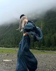 WARDEN EDGE Oversized Vintage Denim Jacket - PINKPARKS