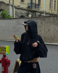 WARDEN EDGE Oversized Hoodie + Sweatpants Set - PINKPARKS