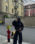 WARDEN EDGE Oversized Hoodie + Sweatpants Set - PINKPARKS