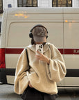 WARDEN EDGE Oversized Hooded Sweater