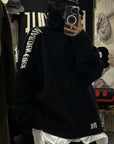 WARDEN EDGE High-Neck Sweater with Embroidered Logo - PINKPARKS
