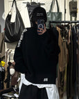 WARDEN EDGE High-Neck Sweater with Embroidered Logo - PINKPARKS