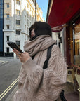 WARDEN EDGE Oversized Knitwear Set with Scar - PINKPARKS