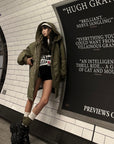 WARDEN EDGE Reversible Green Puffer Jacket - PINKPARKS