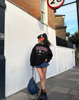 WARDEN EDGE Vintage Embroidery Oversized Sweatshirt - PINKPARKS