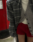 WARDEN EDGE Oversized Knit Cardigan - PINKPARKS