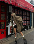 WARDEN EDGE Reversible Green Puffer Jacket - PINKPARKS