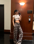 ROVENTE Micro Ribbed Cropped Tee - PINKPARKS