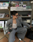 ROVENTE Structured Oversized Blazer & Tailored Pants Set - PINKPARKS