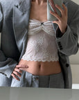 ROVENTE Structured Oversized Blazer & Tailored Pants Set - PINKPARKS