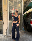 ROVENTE Sculpted Balloon Denim Trousers - PINKPARKS
