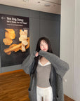 DreamyNerd Vintage Knit Oversized Cardigan