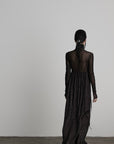 DOINDULGE Shadow Jacquard Maxi Dress