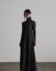 DOINDULGE Shadow Jacquard Maxi Dress