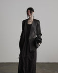 DOINDULGE Shadow Jacquard Maxi Dress