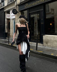 WARDEN EDGE Asymmetric Tube Dress