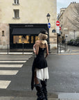 WARDEN EDGE Asymmetric Tube Dress