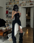 WARDEN EDGE Asymmetric Tube Dress