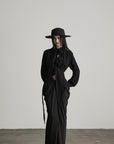 DOINDULGE Deconstructed Fray-Edge Sculpted Shirt
