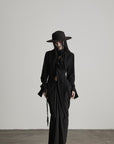 DOINDULGE Deconstructed Fray-Edge Sculpted Shirt