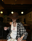 WARDEN EDGE Deconstructed Plaid Shirt - PINKPARKS