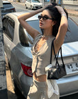 ROVENTE Tailored Vest with Lace Panel Back - PINKPARKS