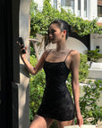 ROVENTE Midnight Glimmer Sequin Dress - PINKPARKS