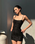 ROVENTE Midnight Glimmer Sequin Dress - PINKPARKS