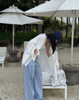 ROVENTE Riviera Striped Wide-Leg Pants - PINKPARKS