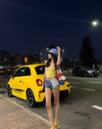 WARDEN EDGE Yellow Badge Tank - PINKPARKS
