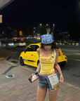 WARDEN EDGE Yellow Badge Tank - PINKPARKS