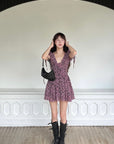DreamyNerd Rosy Bloom Mini Dress - PINKPARKS