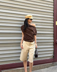ROVENTE One-Shoulder Draped Fitted Tee