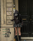WARDEN EDGE Camo Layered Mini Skirt with Built-in Shorts