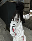WARDEN EDGE Long Sleeve Graphic Tee with California Speedway Print