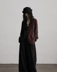 DOINDULGE Deconstructed Spliced Blazer