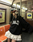 WARDEN EDGE Oversized San Francisco Sweatshirt Casual Streetwear Pullover